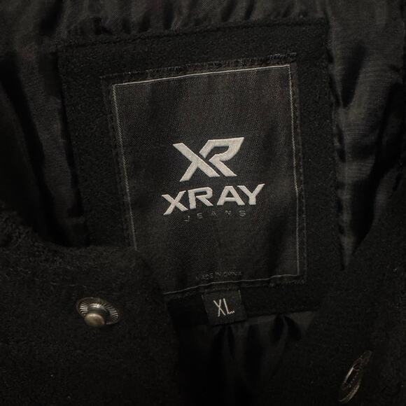 XRAY Boy's Wool Varsity Bomber Jacket w/ Grainey Sleeves XL - Picture 8 of 15